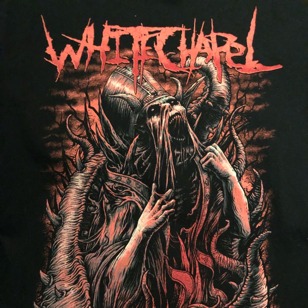 Whitechapel (band) tee